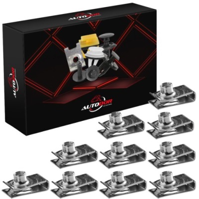 Chevrolet chrysler ford jeep lancia клипсы пластины крепления бампера фото №1