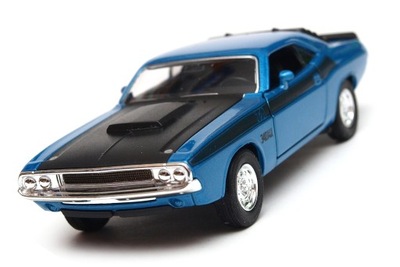 Dodge Challanger T/A 1970 1:34-39 WELLY niebieski