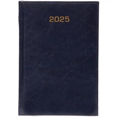 Kalendarz książkowy dzienny 2025 A5 BALADEK granat