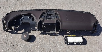 Porsche cayenne 7p приборная панель приборная панель консоль кожа коричневый фото №1