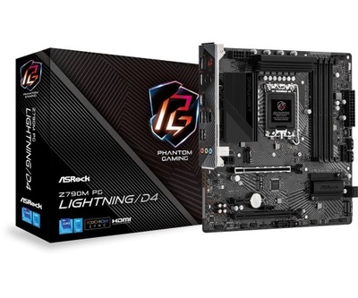 ASRock Z790M PG Lightning/D4 S1700 Płyta główna