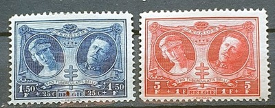 BELGIA * 1926 MI 221-222