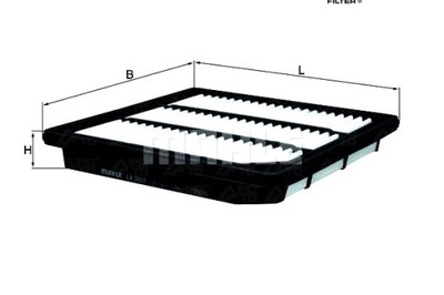 Knecht фільтр повітря fiat freemont 2.0d 08.11- фото №1