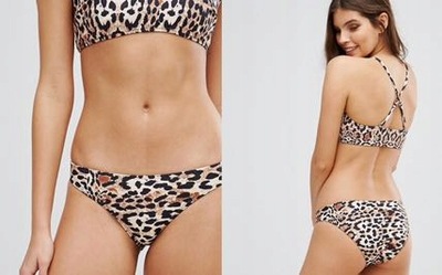 DOLNE BIKINI PANTERKA MISSGUIDED 38