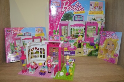 Klocki Mega Bloks Salon zwierzaków Barbie 80224, 98 pcs