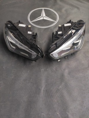 Mercedes cla c118 2019- full led лампа правая lub левая w118 фото №1