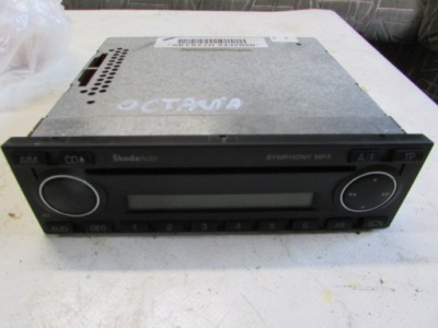 Радіо cd mp3 skoda fabia, superb, octavia фото №1