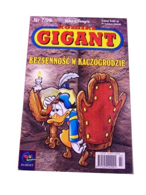 KOMIKS GIGANT 7/98 BEZSENNOŚĆ W KACZOGRODZIE