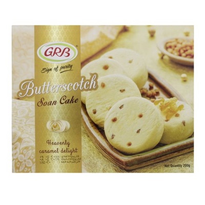 Indyjski deser Butterscotch Soan Cake GRB 200g
