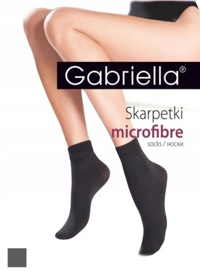 GABRIELLA SKARPETY MICROFIBRE 601 SMOKY