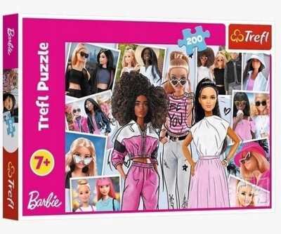 Puzzle Trefl BARBIE 200 elementów BARBIE 13301