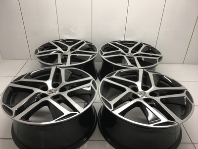 LLANTAS 18 PEUGEOT 3008 5008 OEM 8 ET48 COMO NUEVO  