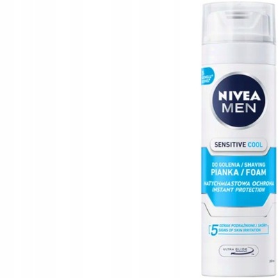 NIVEA PIANKA DO GOLENIA SENSITIVE COOL chłodząca