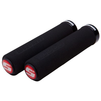 SRAM Chwyty Foam Locking Grips czarne