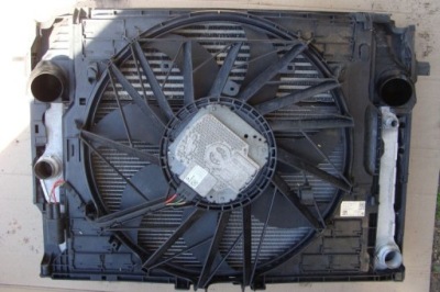 Bmw f10 f11 n47 b47 комплект радіатор вентилятор фото №1