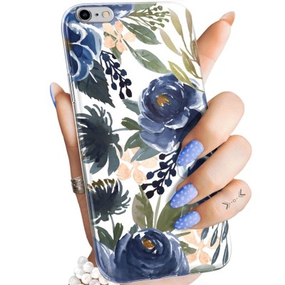 ETUI DO IPHONE 6 PLUS / 6S PLUS WZORY KWIATY KWIECISTE FLOWER OBUDOWA CASE