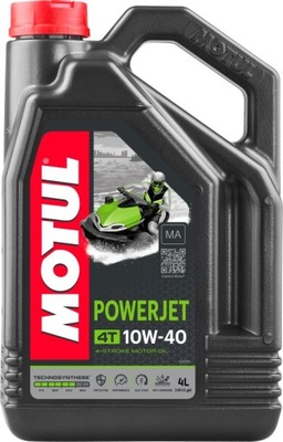 MOTUL ACEITE MOTUL 10W40 4L POWERJET 4T / SJ 105874  