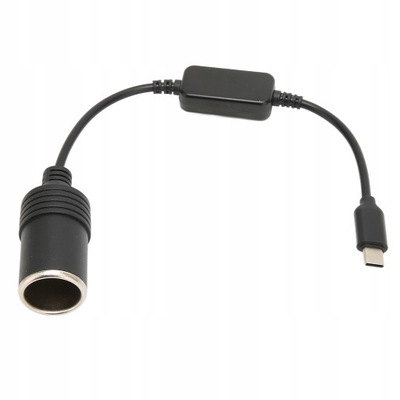 ADAPTADOR ENCENDEDOR AUTO 5V USB C PARA 12V  