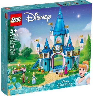 Lego 43206 Disney Princess Zamek Kopciuszka