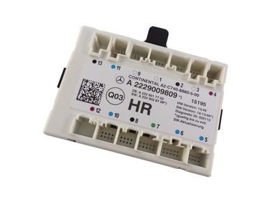 A2229009809 mercedes w222 модуль дверь оригинал фото №1