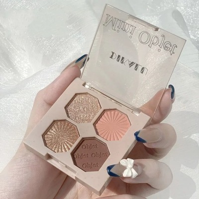 Palette Pearly Eyeshadow Glitter Earth Color