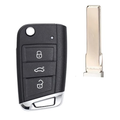 Корпус ключ pilot skoda octavia iii 3 rapid fabia superb фото №1