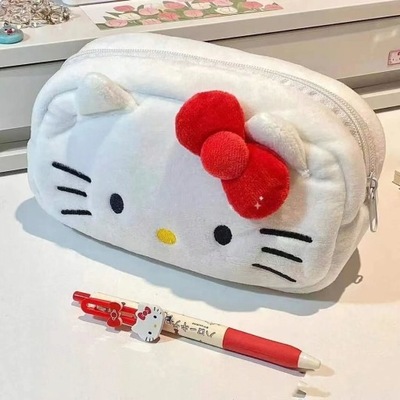 Kreskówka Sanrio Hello Kitty pluszowy piórnik