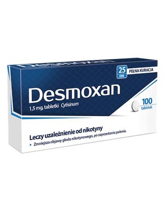 Desmoxan 1,5 mg 100 tabl. Na rzucanie palenia