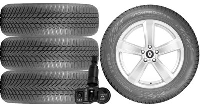 NUEVO RUEDAS INVIERNO RENAULT CAPTUR NOKIAN 215/55R18+TPMS*2  