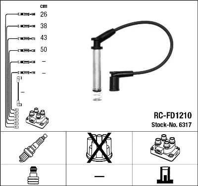 RC-FD1210 6317 NGK