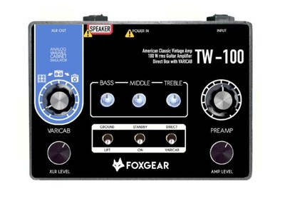 Foxgear TW-100 - wzmacniacz gitarowy, podłogowy, 100 W RMS