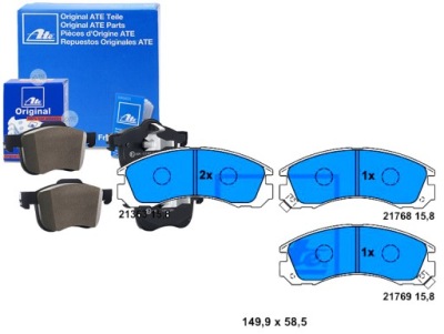 Тормозные колодки тормозные mitsubishi перед galant 97- outla фото №1
