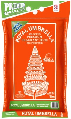 Ryż jaśminowy Premium Quality 1kg - Royal Umbrella