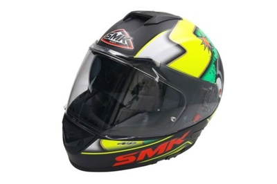 HELMET SMK TWISTER CARTOON CZARNY/ZOLTY/ZIELONY XS  