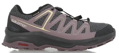 Buty trailowe Salomon goretex ciemne unisex niskie