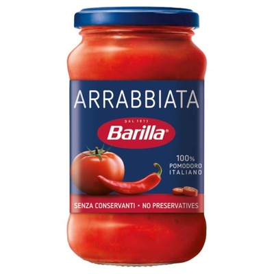 BARILLA Sos pomidorowy z chili arrabbiata 400g