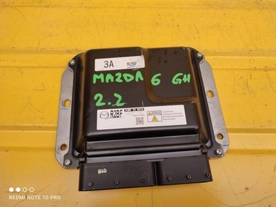Mazda 6 gh бортовий комп'ютер блок керування двигуна 2.2d r2bf фото №1