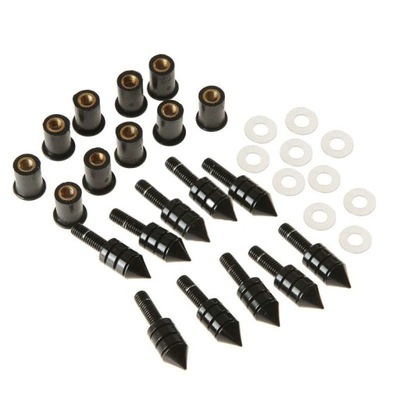 MOTOCIKLAS BIKE M5 SPIKE WINDSCREEN BOLTS NUT 