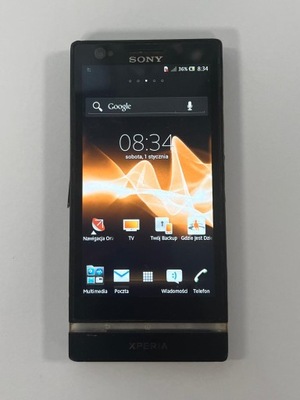 Smartfon Sony Xperia P 1 GB / 16 GB czarny (4552/23)