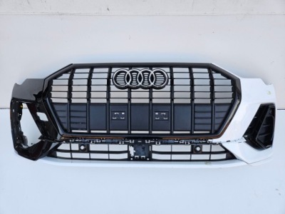Audi q3 ii 83a s-line бампер перед передній решітка радіатора фото №1