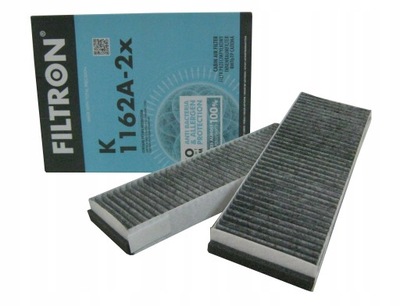 FILTRO DE CABINA DE CARBON K1162A-2X FILTRON- AUDI VW  