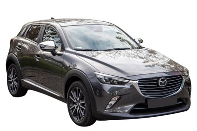 MAZDA CX-3 2016+ НАКЛАДКИ NA ЗЕРКАЛА фото