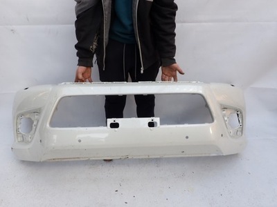 Toyota hilux viii 8 15-20 бампер перед передній sprysk фото №1