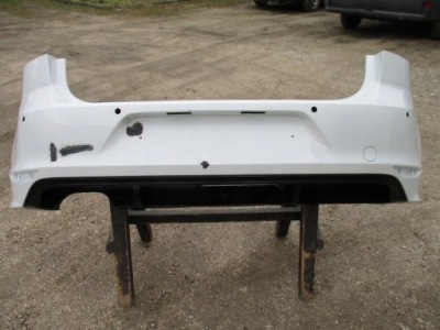 Бампер задняя задний vw golf vii hb r line фото №1