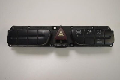 Mercedes c w203 2003 rhd панель перемикача світла аварійних фото №1