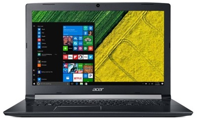 Acer Aspire 5 A517 i3-7020U 8GB 1TB HD W10 Czarny