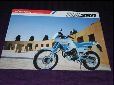 Honda NX250 motocykl motor 1991