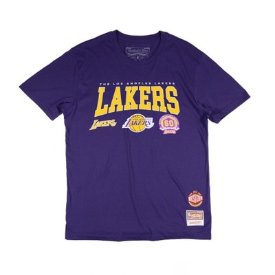 Koszulka Mitchell & Ness NBA HWC Champ Stack Tee Los Angeles Lakers XL