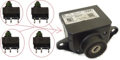 Набор ремонтный замок зажигания audi a6 c6 q7 4f0910131 фото №1