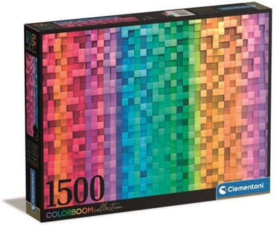 CLEMENTONI Puzzle 1500 ELEM ColorBoom Pixels 31689